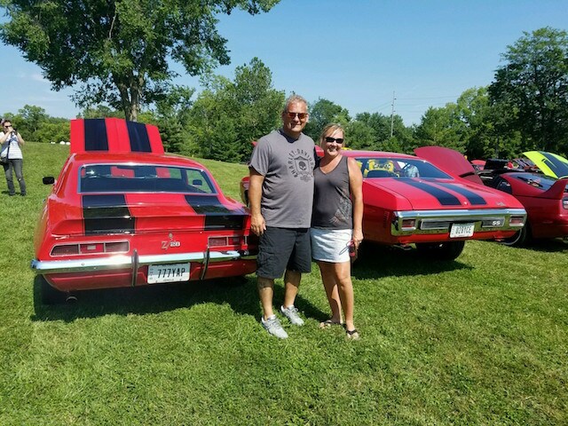 Tom Ahl GM Vince Downing and Amy Downing