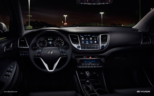 2017 Hyundai Tucson dashboard