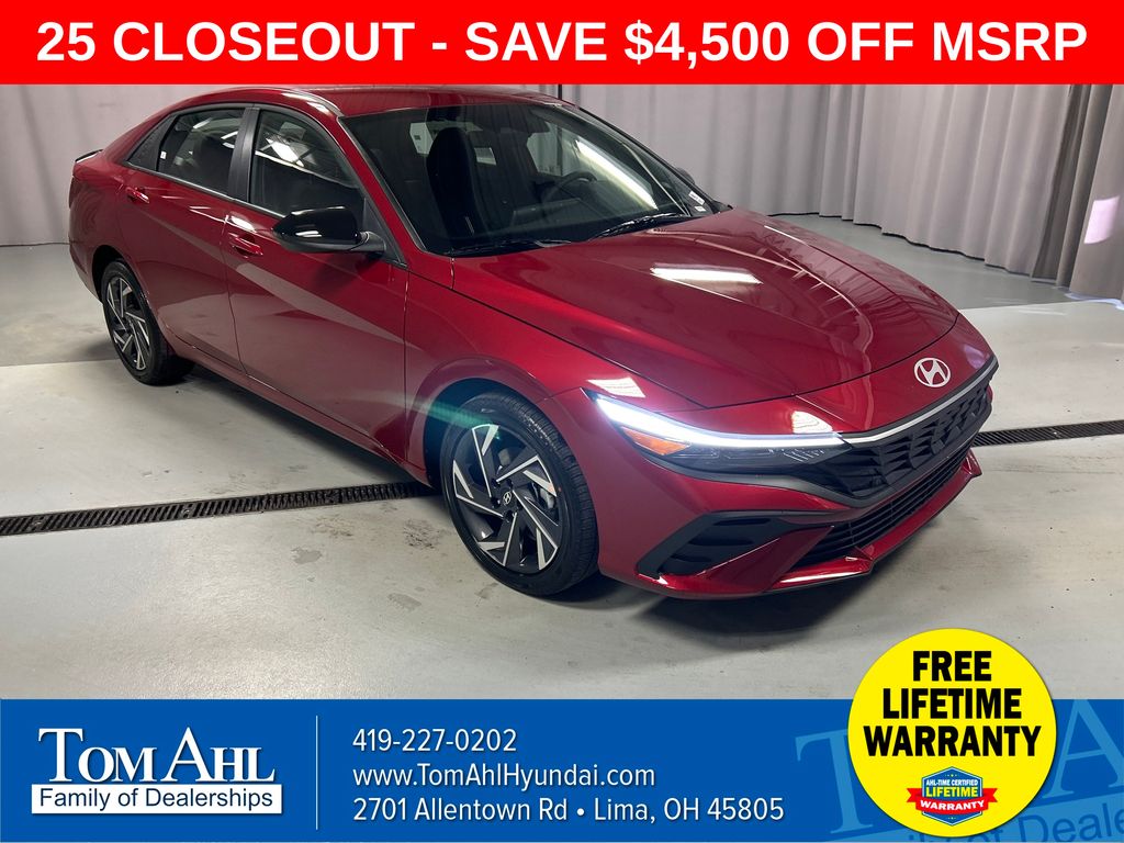 2025 Hyundai Elantra Blue