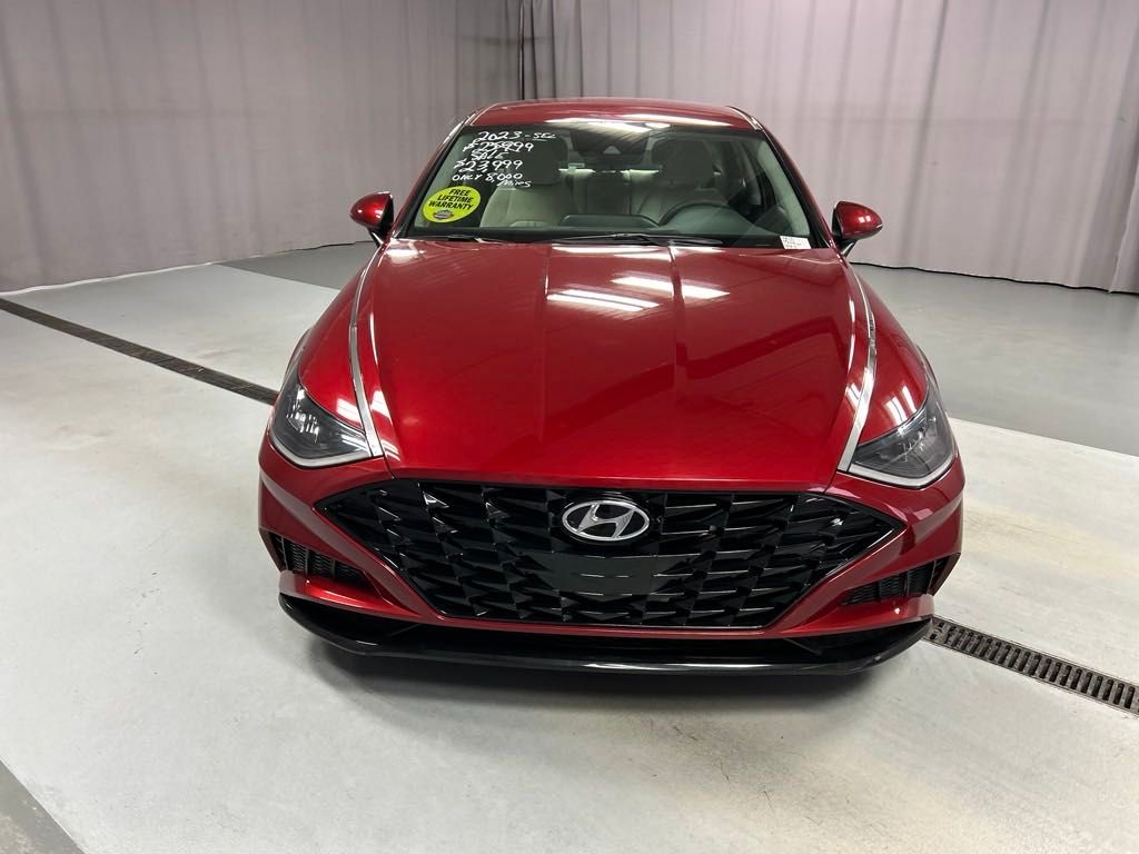 Used 2023 Hyundai Sonata SEL with VIN KMHL64JA3PA295573 for sale in Lima, OH