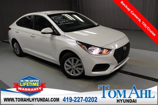 Tom Ahl Lima Ohio >> Used 2018 Hyundai Accent For Sale At Tom Ahl Hyundai Vin Tom Ahl Lima Ohio >> Used 2018 Hyundai Accent For Sale At Tom Ahl Hyundai Vin