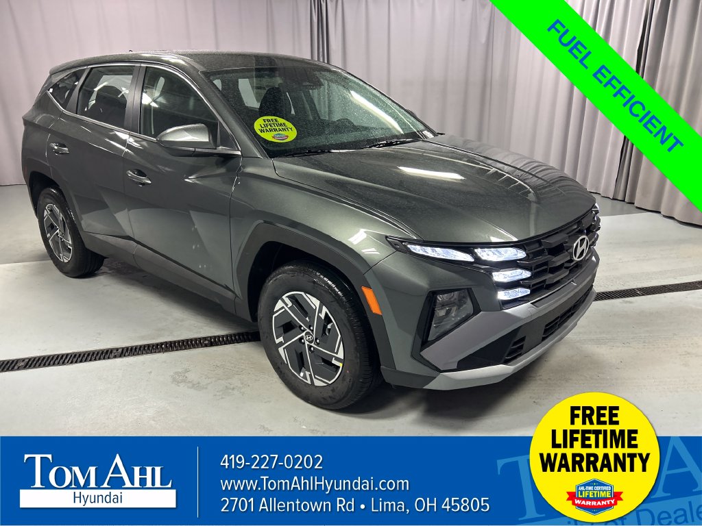 New 2026 Hyundai Tucson Hybrid Blue SUV