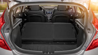 2017 Hyundai Accent storage space