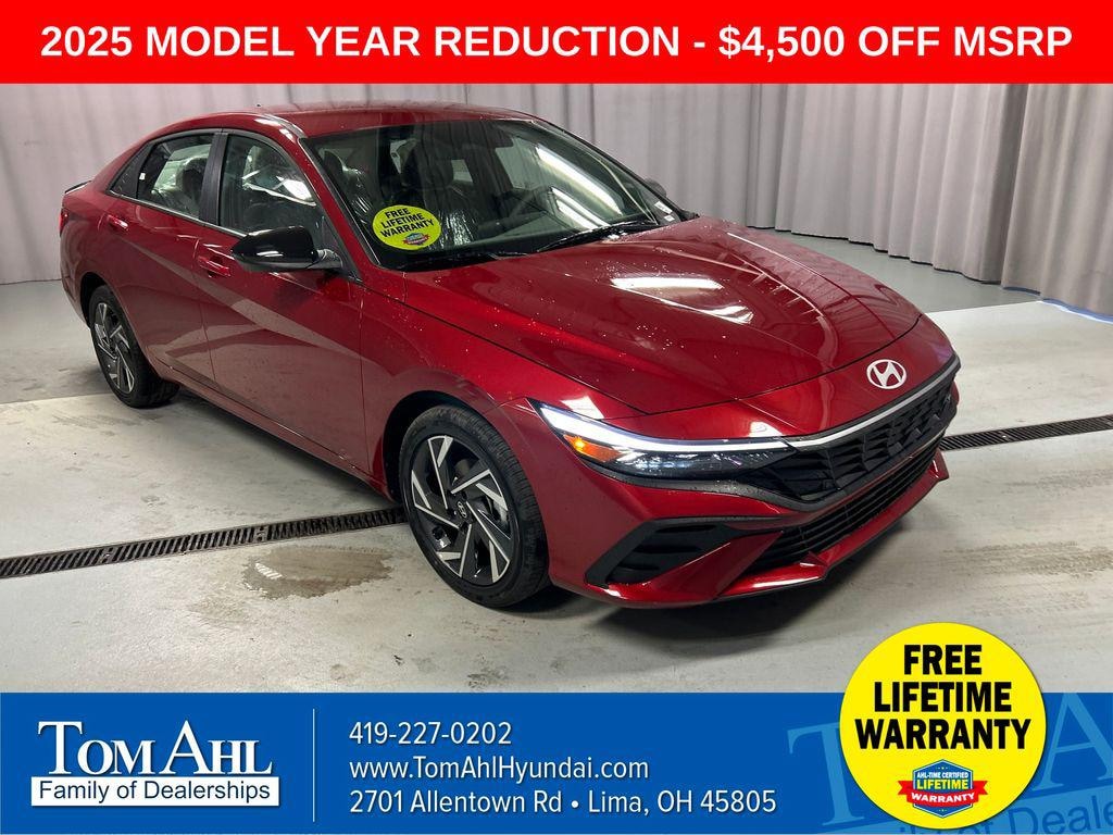 New 2025 Hyundai Elantra Hybrid SEL Sport Sedan