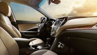 2018 Hyundai Santa Fe front seat
