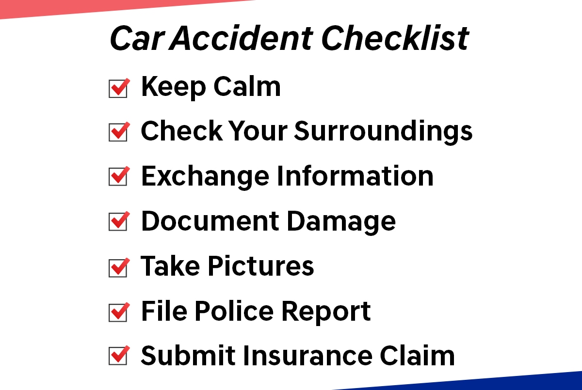 Checklist For After A Car Accident Tom Ahl Hyundai