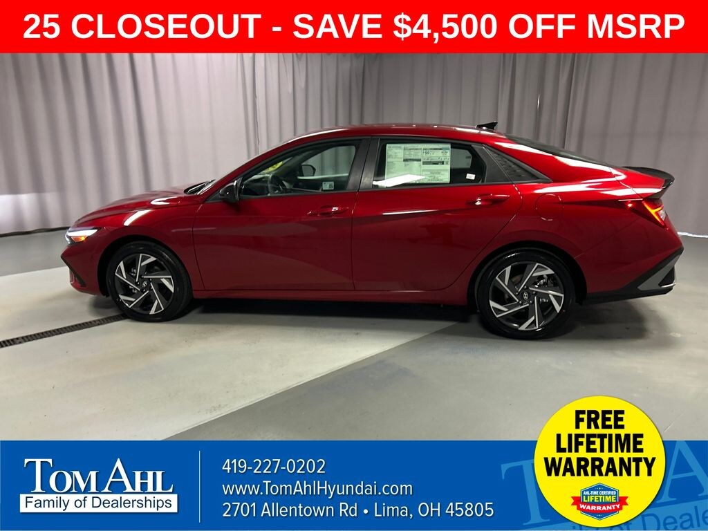 New 2025 Hyundai Elantra Hybrid SEL Sport Sedan