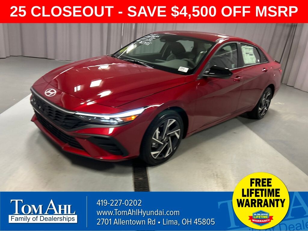 New 2025 Hyundai Elantra Hybrid SEL Sport Sedan