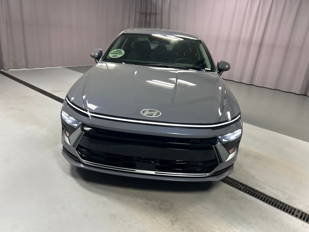 New 2026 Hyundai Sonata Hybrid Blue Sedan