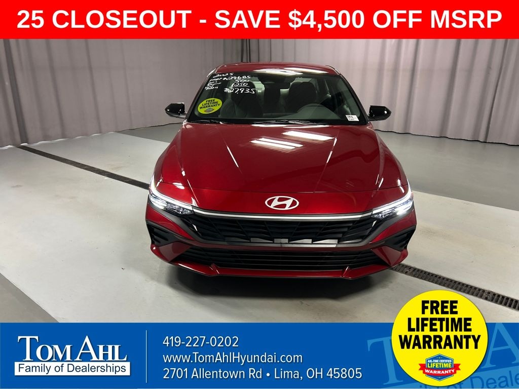 New 2025 Hyundai Elantra Hybrid SEL Sport Sedan