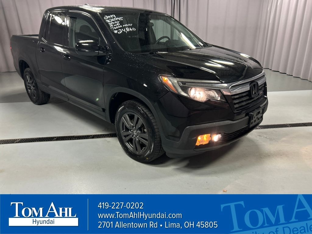 Used 2019 Honda Ridgeline Sport AWD Truck Crew Cab