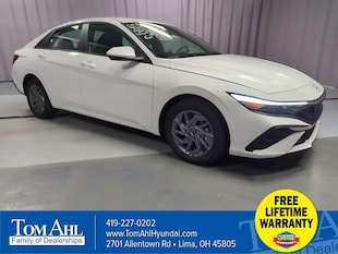 2025 Hyundai Elantra Hybrid Blue Sedan H31251