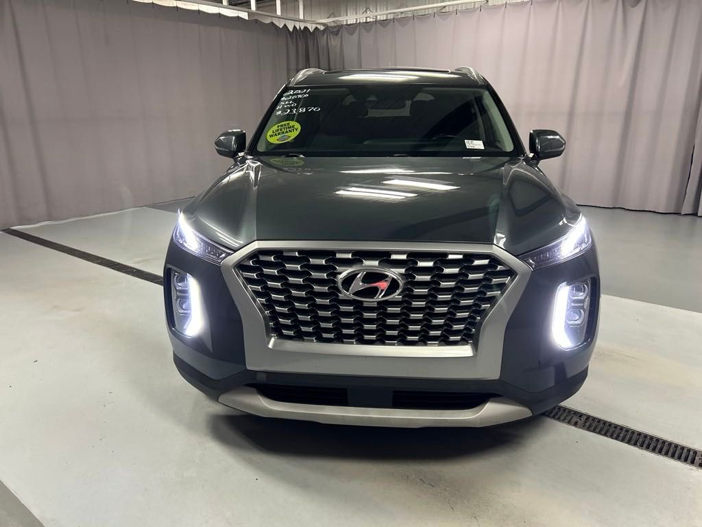 Used 2021 Hyundai Palisade SEL with VIN KM8R2DHE6MU187506 for sale in Lima, OH