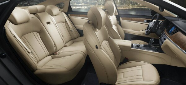 2017 Hyundai Genesis G80 interior