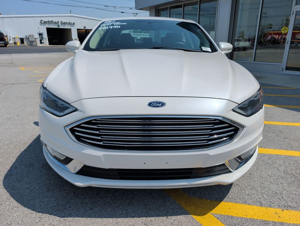 Used 2017 Ford Fusion SE with VIN 3FA6P0T96HR245516 for sale in Lima, OH
