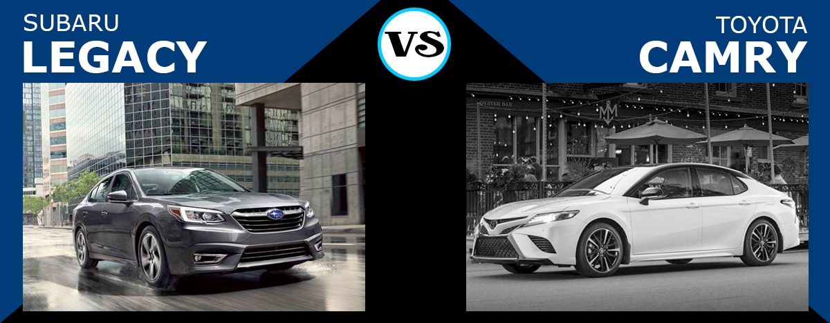 Subaru Legacy vs Toyota Camry | Tacoma Subaru