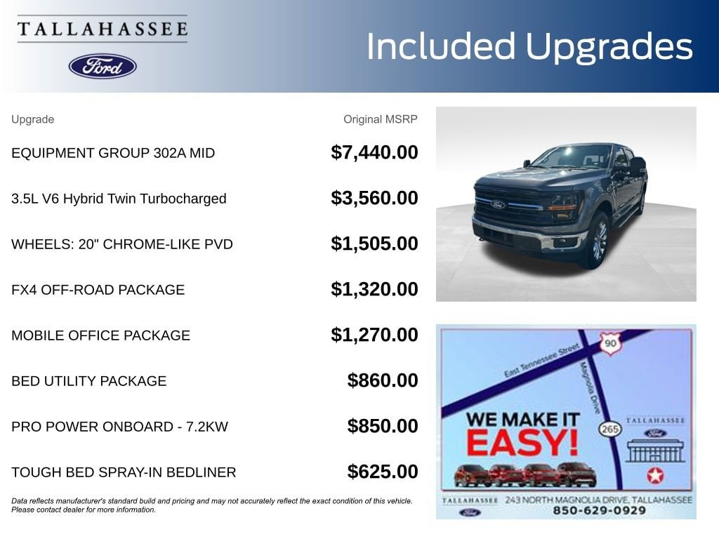 New 2025 Ford F-150 XLT Truck SuperCrew Cab