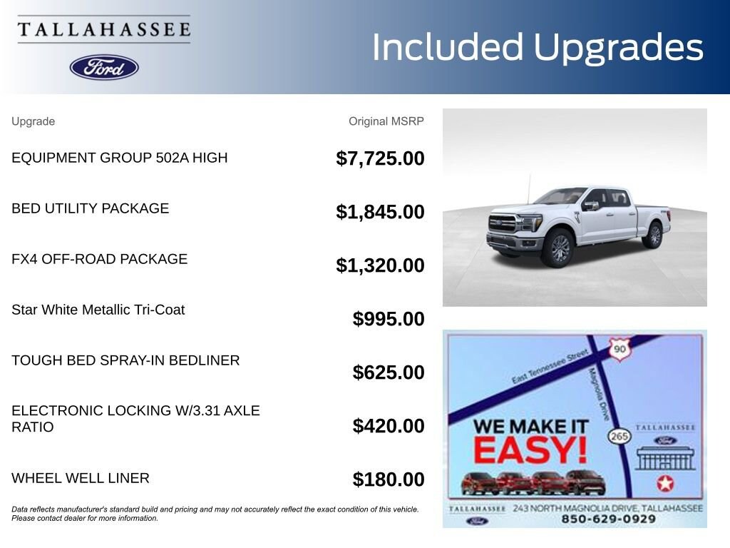 New 2025 Ford F-150 Lariat Truck SuperCrew Cab