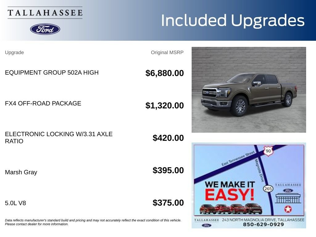 New 2026 Ford F-150 Lariat Truck SuperCrew Cab