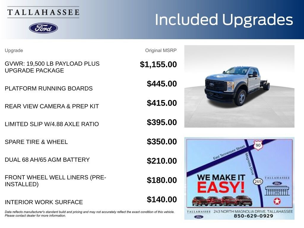 New 2024 Ford F-550 Chassis Truck Extended Cab