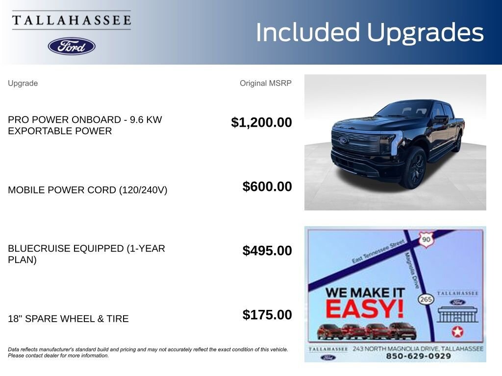 New 2025 Ford F-150 Lightning Lariat Truck SuperCrew Cab