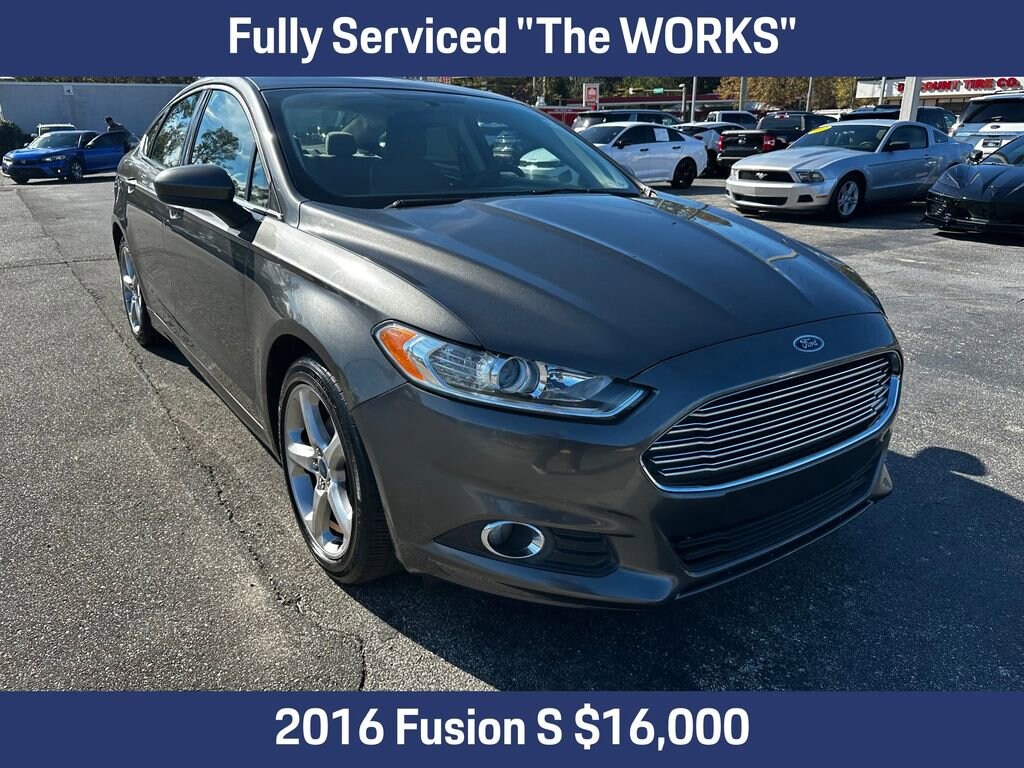 Used 2016 Ford Fusion S Sedan