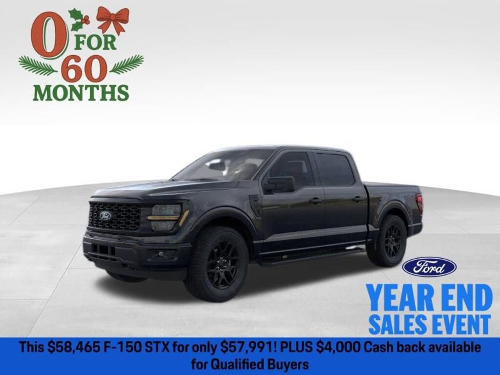 New 2025 Ford F-150 STX Truck SuperCrew Cab