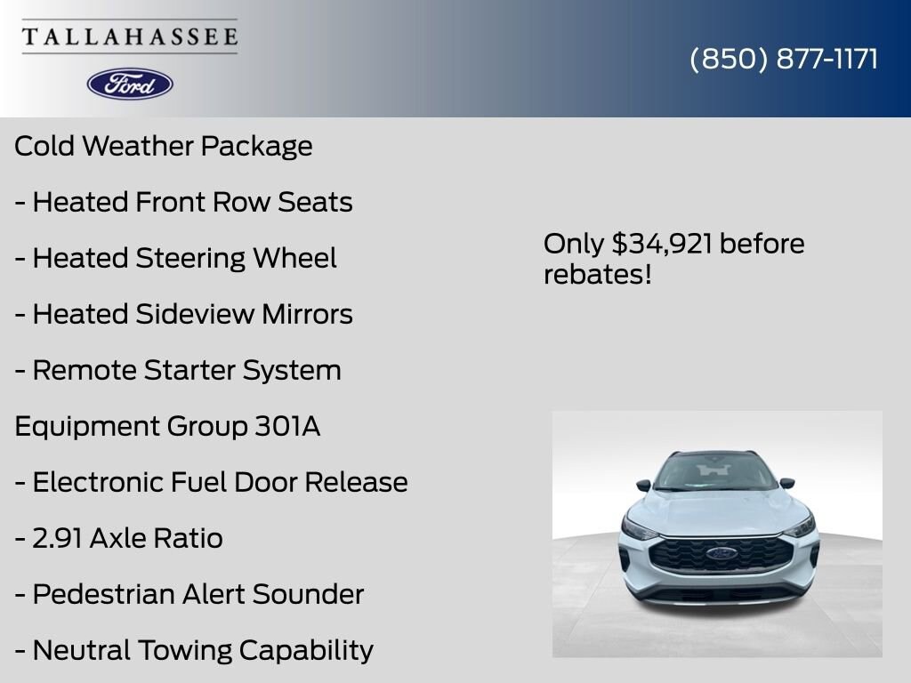 New 2025 Ford Escape ST-Line SUV