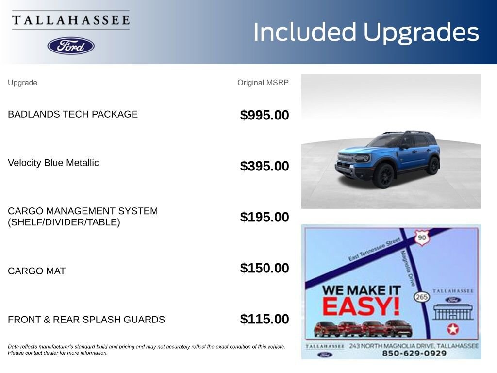 New 2025 Ford Bronco Sport Badlands SUV