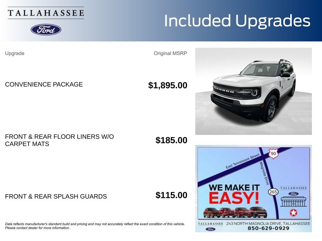 New 2025 Ford Bronco Sport Big Bend SUV