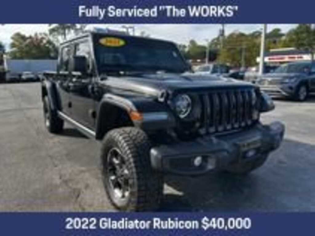 Used 2022 Jeep Gladiator Rubicon Truck Crew Cab