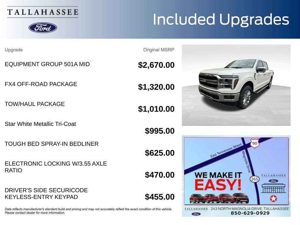 New 2026 Ford F-150 Lariat Truck SuperCrew Cab