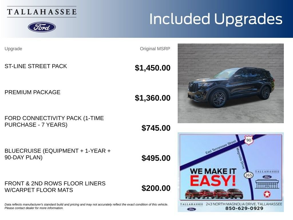 New 2026 Ford Explorer ST-Line SUV