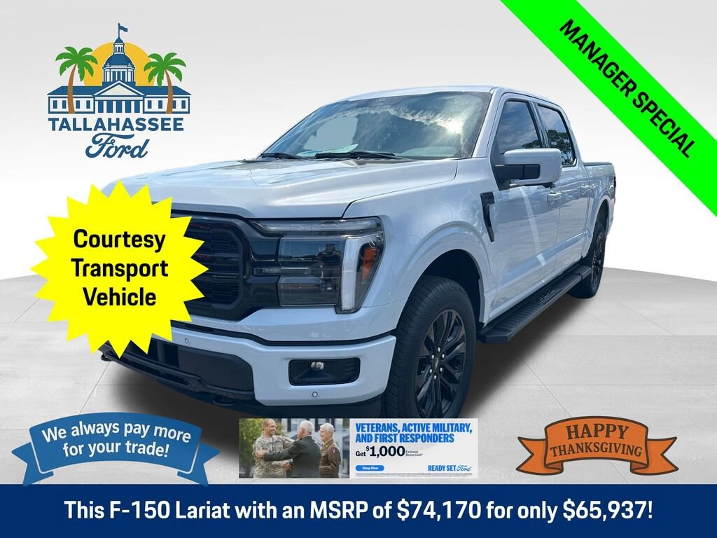 New 2025 Ford F-150 Lariat Truck SuperCrew Cab