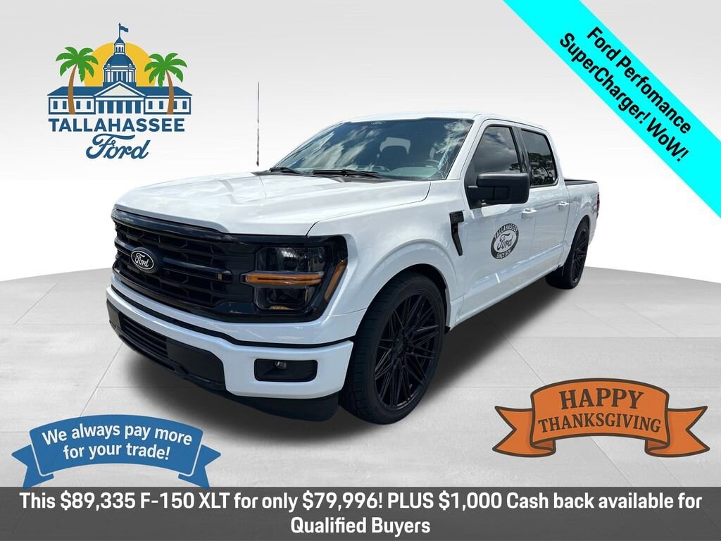 New 2025 Ford F-150 XLT Truck SuperCrew Cab