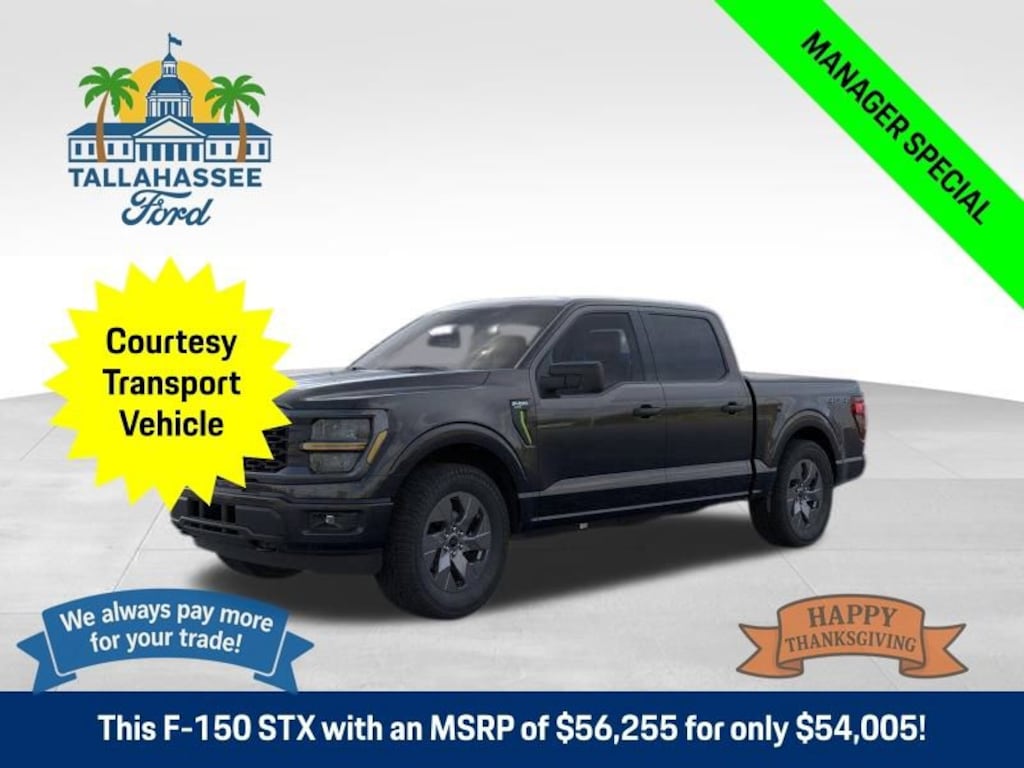 New 2025 Ford F-150 STX Truck SuperCrew Cab