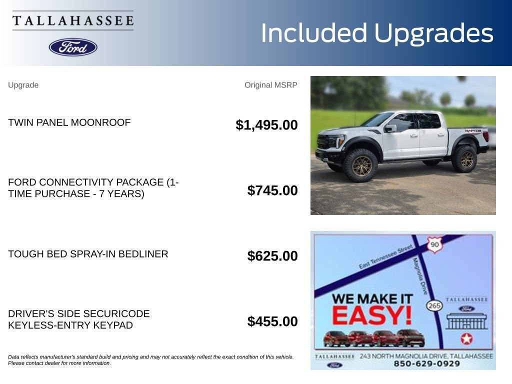 New 2026 Ford F-150 Raptor Truck SuperCrew Cab
