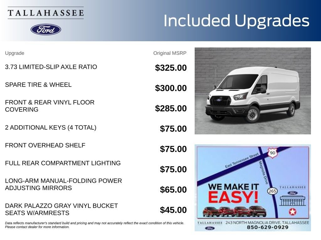 New 2026 Ford Transit-250 Cargo Base Van Medium Roof Van