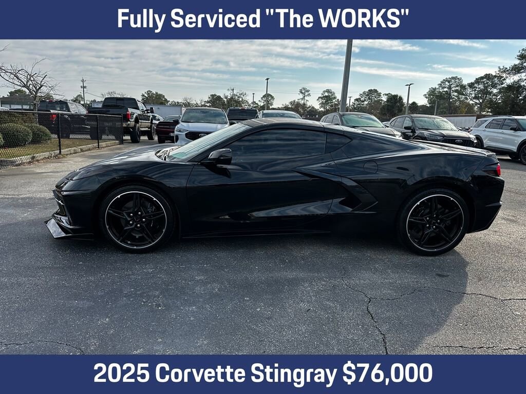Used 2025 Chevrolet Corvette Stingray Stingray w/2LT Coupe