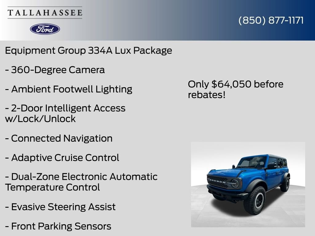 New 2025 Ford Bronco Badlands SUV