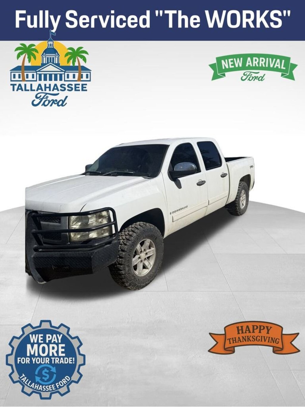 Used 2008 Chevrolet Silverado 1500 Truck Crew Cab