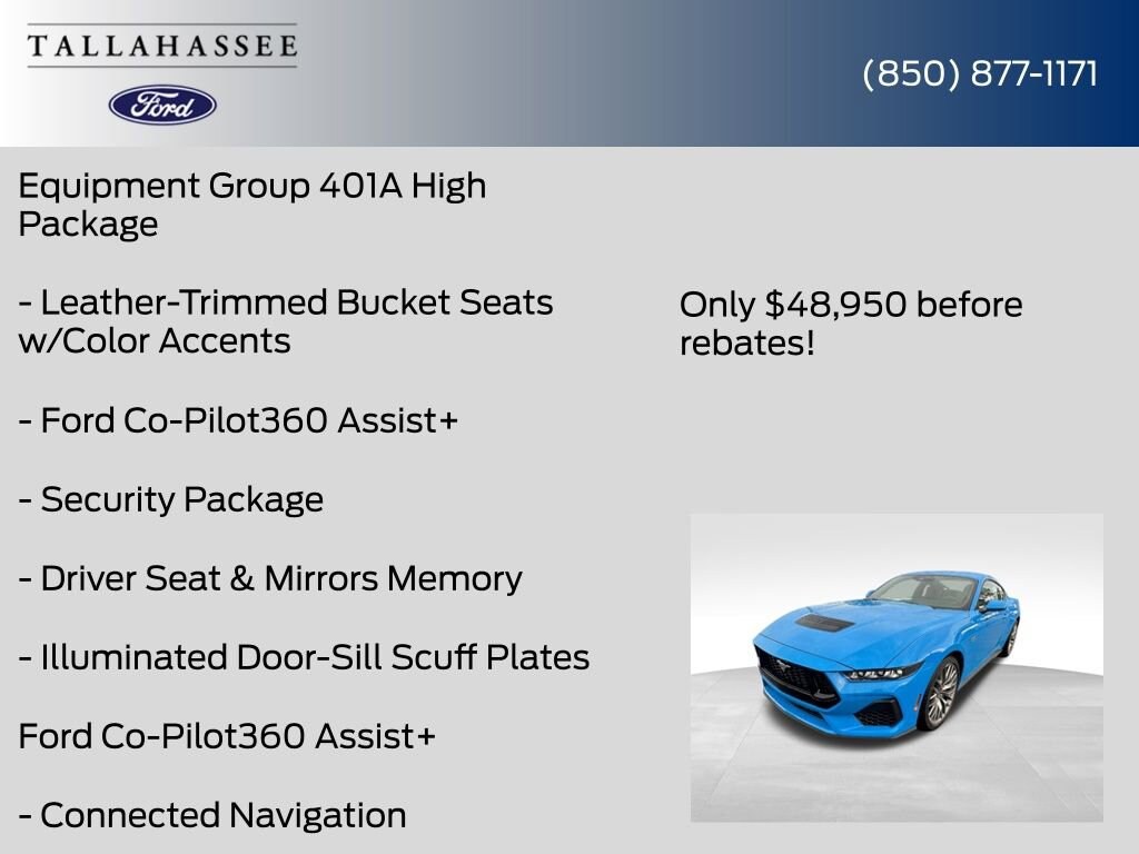 New 2025 Ford Mustang Coupe