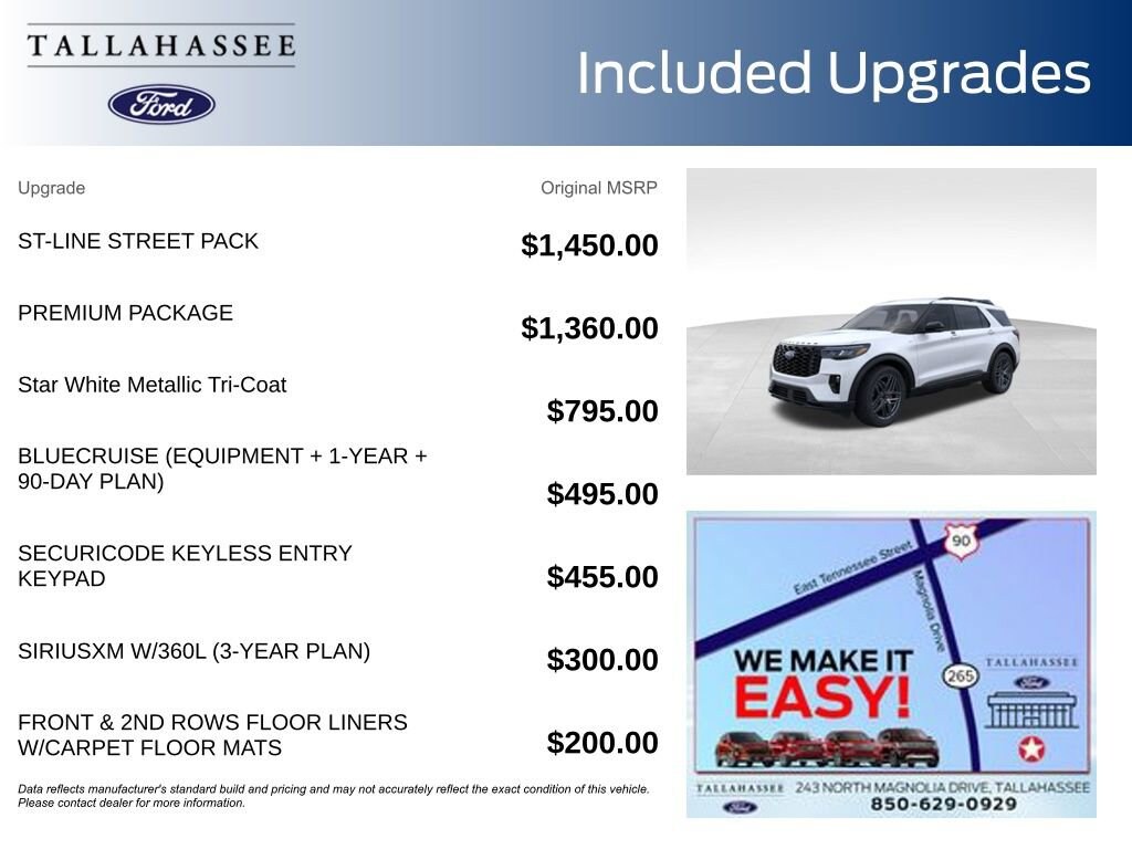 New 2026 Ford Explorer ST-Line SUV