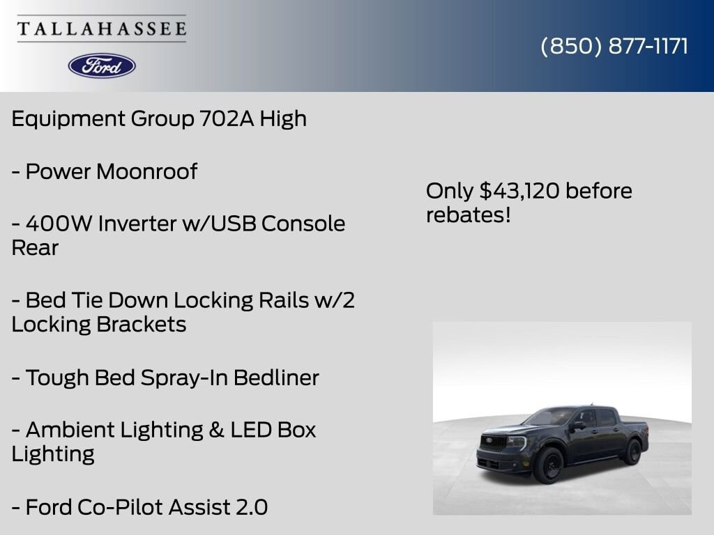 New 2025 Ford Maverick Lobo High Truck SuperCrew