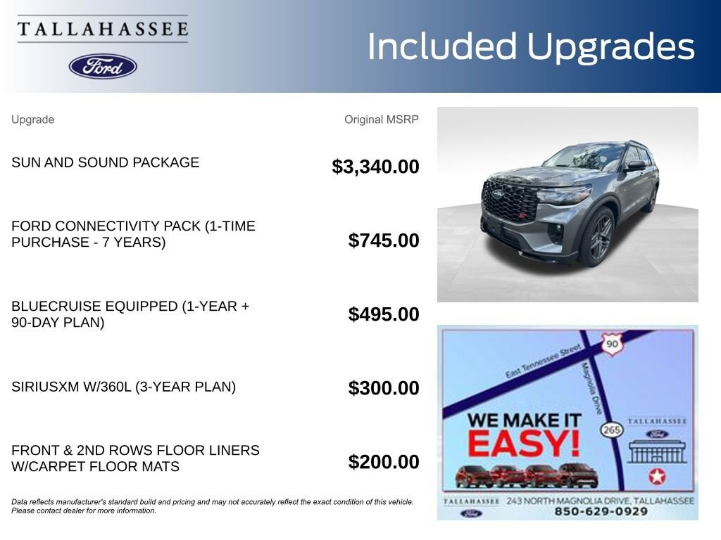 New 2026 Ford Explorer ST SUV