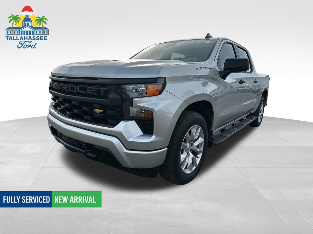 Used 2022 Chevrolet Silverado 1500 Custom Truck Crew Cab