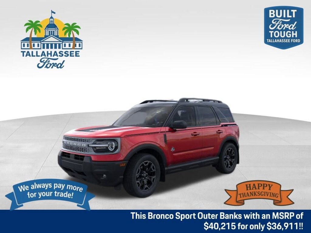 New 2025 Ford Bronco Sport Outer Banks SUV