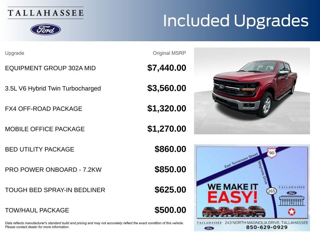 New 2025 Ford F-150 XLT Truck SuperCrew Cab