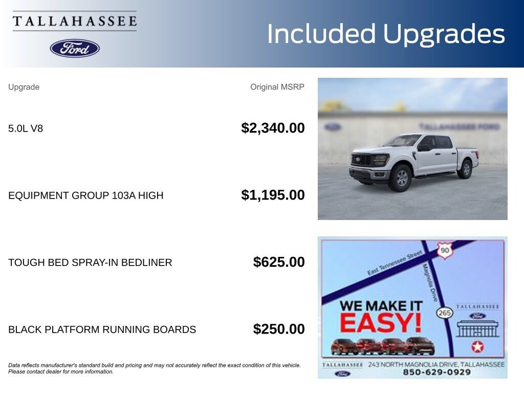 New 2025 Ford F-150 XL Truck SuperCrew Cab