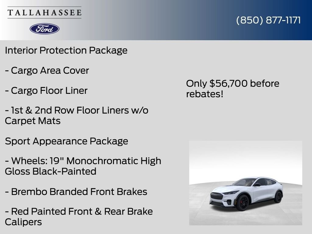 New 2025 Ford Mustang Mach-E Premium SUV